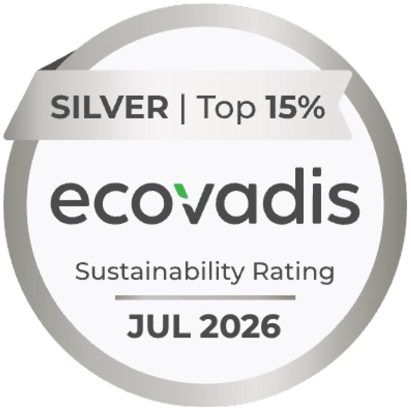 Médaille d'argent Ecovadis